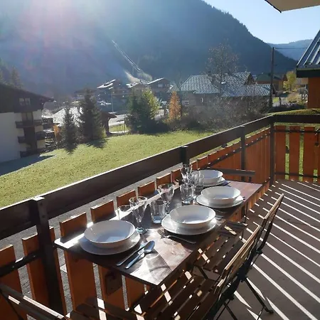 Appartement 4 Personnes Au Pied Des Pistes Du Linga A Châtel Exterior foto